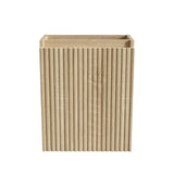 ALONI MIKARO TOILETMEUBELONDERKAST - 1 DEUR - OMKEERBAAR - GREEPLOOS - SOFT CLOSE - 40X50X22,3 CM - LICHT EIKEN