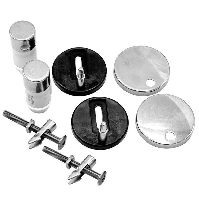 WC-ZITTING INOX MONTAGESET VOOR CREAVIT