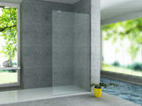 ALONI MUURPROFIEL VOOR DOUCHEWAND - 200 CM - CHROOM
