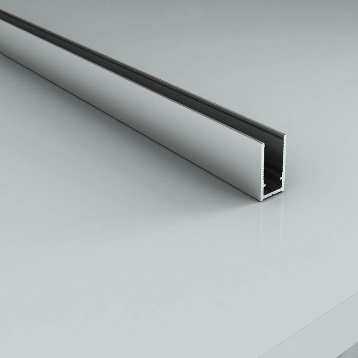 ALONI MUURPROFIEL VOOR DOUCHEWAND - 200 CM - CHROOM