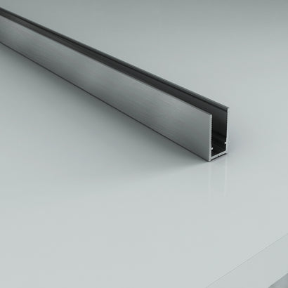 ALONI MUURPROFIEL VOOR DOUCHEWAND - 200 CM - RVS