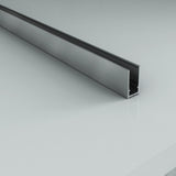 ALONI MUURPROFIEL VOOR DOUCHEWAND - 200 CM - RVS