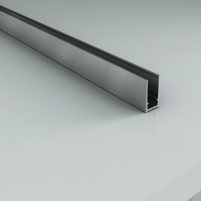 ALONI MUURPROFIEL VOOR DOUCHEWAND - 200 CM - RVS