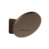 UNIFORMA HOOFDDOUCHE TROPICAL RAIN XL - 2 STANDEN - MUURMONTAGE - MET INBOUWBOX - 32 CM - BRUIN BRONS (PVD)