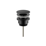 UNIFORMA AFVOERPLUG - ALTIJD OPEN - MAT ZWART (PVD)