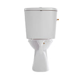 ALONI PRO5026 DUOBLOK - STAAND TOILET MET BIDET - RANDLOOS - S-TRAP - VLOERUITLAAT - MET RESERVOIR - MET SPOELMECHANISME - DUBBELE SPOELFUNCTIE 4/6L - MET ZITTING - SOFTCLOSE - QUICK RELEASE - 40X79X65 CM - WIT