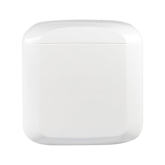 ALONI SAFORO TOILETRESERVOIR - DUBBELE SPOELING 3/6 L - WATERBESPAREND - KUNSTSTOF - GLANZEND WIT