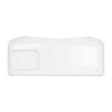 ALONI SAFORO TOILETRESERVOIR - DUBBELE SPOELING 3/6 L - WATERBESPAREND - KUNSTSTOF - GLANZEND WIT