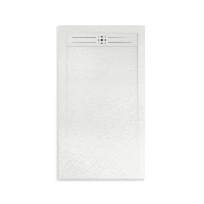 ALONI ELITE DOUCHEBAK - COMPOSIET - 180X90X3CM - MAT WIT