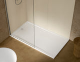 ALONI ELITE DOUCHEBAK - COMPOSIET - 180X90X3CM - MAT WIT