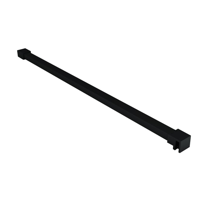 ALONI STABILISATIESTANG - INKORTBAAR - 120 CM - MAT ZWART