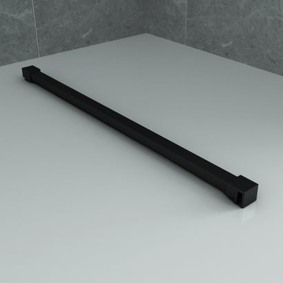 ALONI STABILISATIESTANG - INKORTBAAR - 120 CM - MAT ZWART