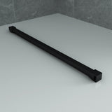 ALONI STABILISATIESTANG - INKORTBAAR - 120 CM - MAT ZWART