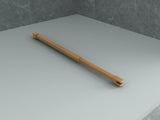 ALONI PLAFONDSTEUN - VERSTELBAAR - 43-80 CM - BRUIN BRONS