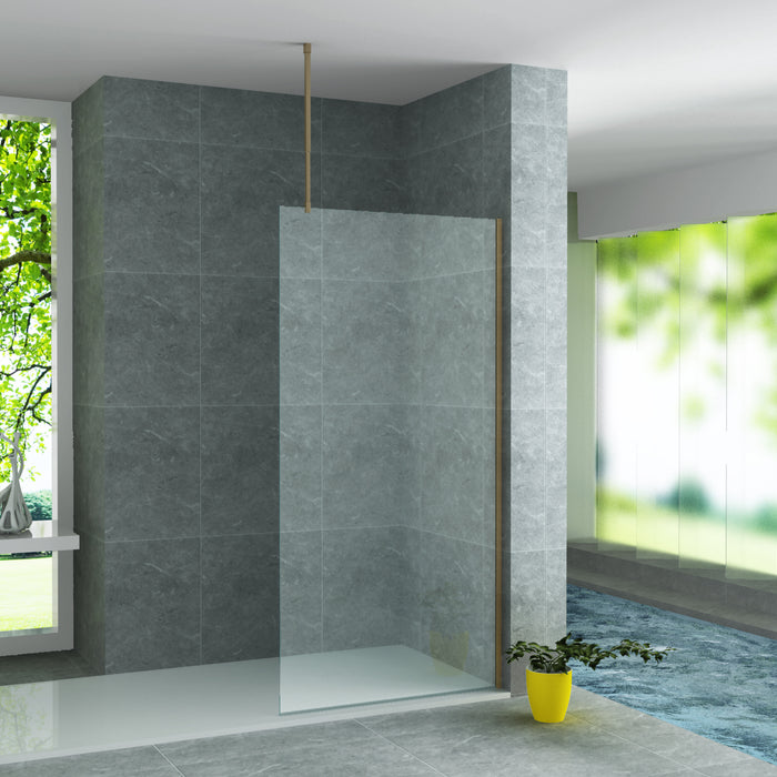 ALONI PLAFONDSTEUN - VERSTELBAAR - 43-80 CM - GEBORSTELD GOUD
