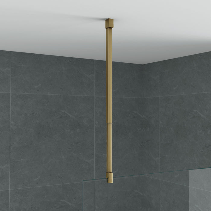 ALONI PLAFONDSTEUN - VERSTELBAAR - 43-80 CM - GEBORSTELD GOUD