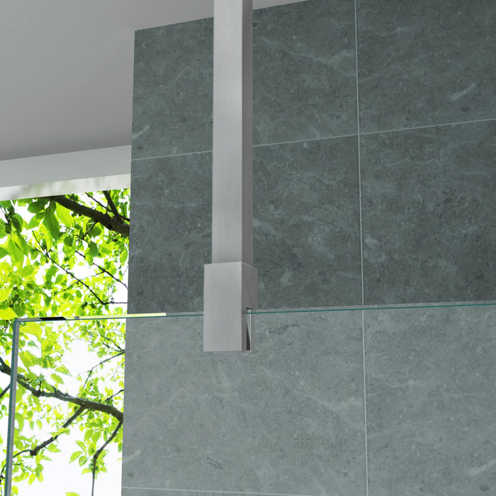 ALONI PLAFONDSTEUN - VERSTELBAAR - 43-80 CM - CHROOM