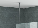 ALONI PLAFONDSTEUN - VERSTELBAAR - 43-80 CM - GUNMETAL