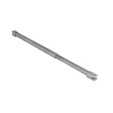 ALONI PLAFONDSTEUN - VERSTELBAAR - 43-80 CM - GEBORSTELD RVS
