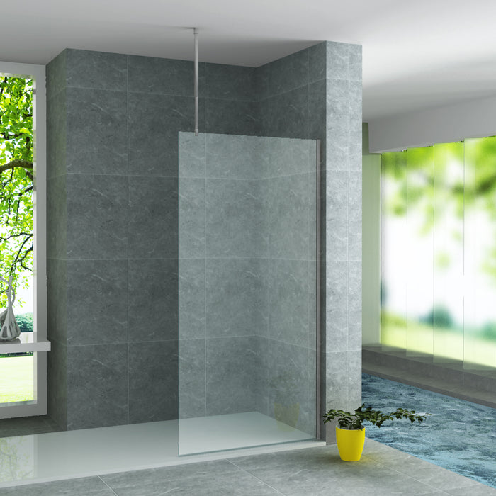 ALONI PLAFONDSTEUN - VERSTELBAAR - 43-80 CM - GEBORSTELD RVS