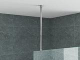 ALONI PLAFONDSTEUN - VERSTELBAAR - 43-80 CM - GEBORSTELD RVS