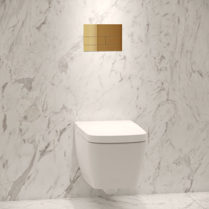 TECE SQUARE BEDIENINGSPANEEL - GOUD