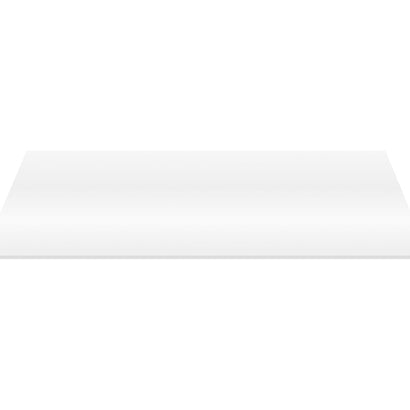 ALONI WASTAFELTABLET MDF (118.4X45.5X2.6 CM) - GLANZEND WIT