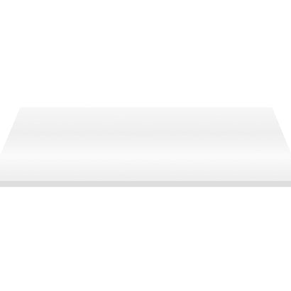 ALONI WASTAFELTABLET MDF (152.4X45.5X2.6 CM) - GLANZEND WIT