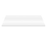 ALONI WASTAFELTABLET MDF (152.4X45.5X2.6 CM) - GLANZEND WIT