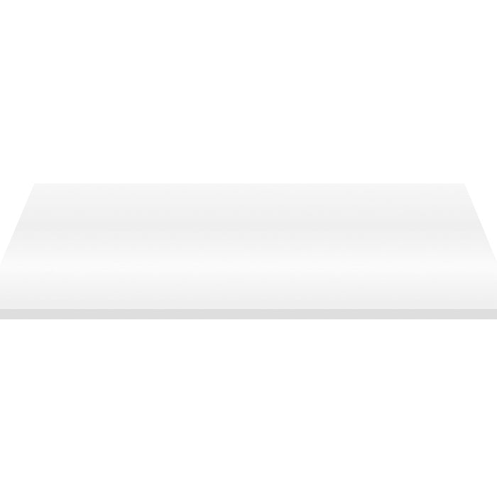 ALONI WASTAFELTABLET MDF (152.4X45.5X2.6 CM) - GLANZEND WIT