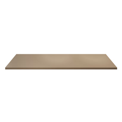 ALONI WASTAFELBLAD - ZONDER KRAAN-EN AFVOERGAT - MDF - 152,4X2,5X45,5 CM - ZAND