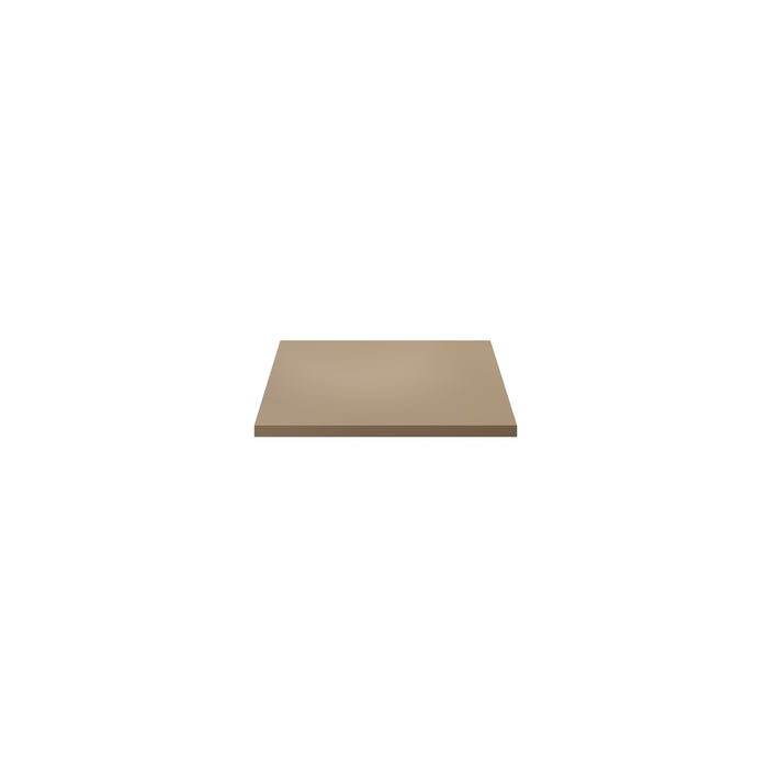 ALONI WASTAFELBLAD - ZONDER KRAAN- EN AFVOERGAT - MDF - 56,4X2,5X45,5 CM - ZAND