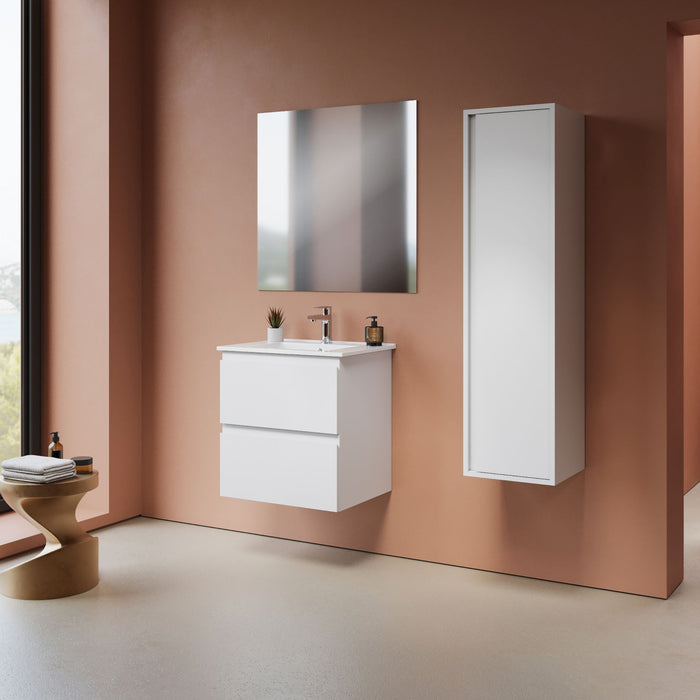 ALONI SALLY XL WASTAFELONDERKAST - 2 LADES - SOFTCLOSE - GREEPLOOS - 56X60X45,3 CM - MAT WIT