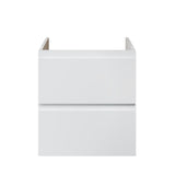 ALONI SALLY XL WASTAFELONDERKAST - 2 LADES - SOFTCLOSE - GREEPLOOS - 56X60X45,3 CM - GLANZEND WIT