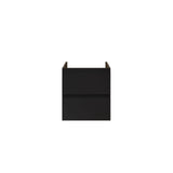 ALONI SALLY XL WASTAFELONDERKAST - 2 LADES - SOFTCLOSE - GREEPLOOS - 56X60X45,3 CM - MAT ZWART
