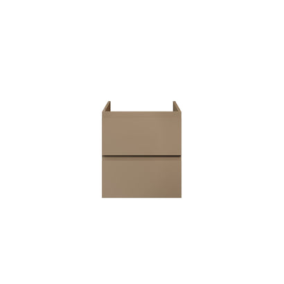 ALONI SALLY XL WASTAFELONDERKAST - 2 LADES - SOFTCLOSE - GREEPLOOS - 56X60X45,3 CM - ZAND