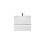 ALONI SALLY XL WASTAFELONDERKAST - 2 LADES - SOFTCLOSE - GREEPLOOS - 76X60X45,3 CM - MAT WIT