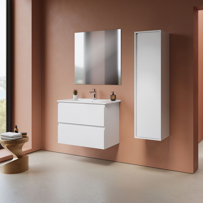 ALONI SALLY XL WASTAFELONDERKAST - 2 LADES - SOFTCLOSE - GREEPLOOS - 76X60X45,3 CM - MAT WIT