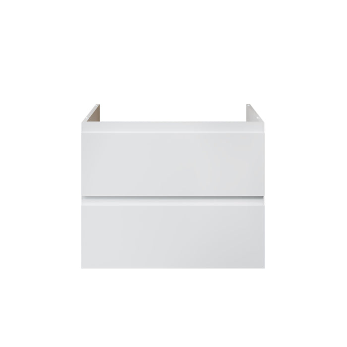 ALONI SALLY XL WASTAFELONDERKAST - 2 LADES - SOFTCLOSE - GREEPLOOS - 76X60X45,3 CM - GLANZEND WIT