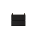 ALONI SALLY XL WASTAFELONDERKAST - 2 LADES - SOFTCLOSE - GREEPLOOS - 76X60X45,3 CM - MAT ZWART
