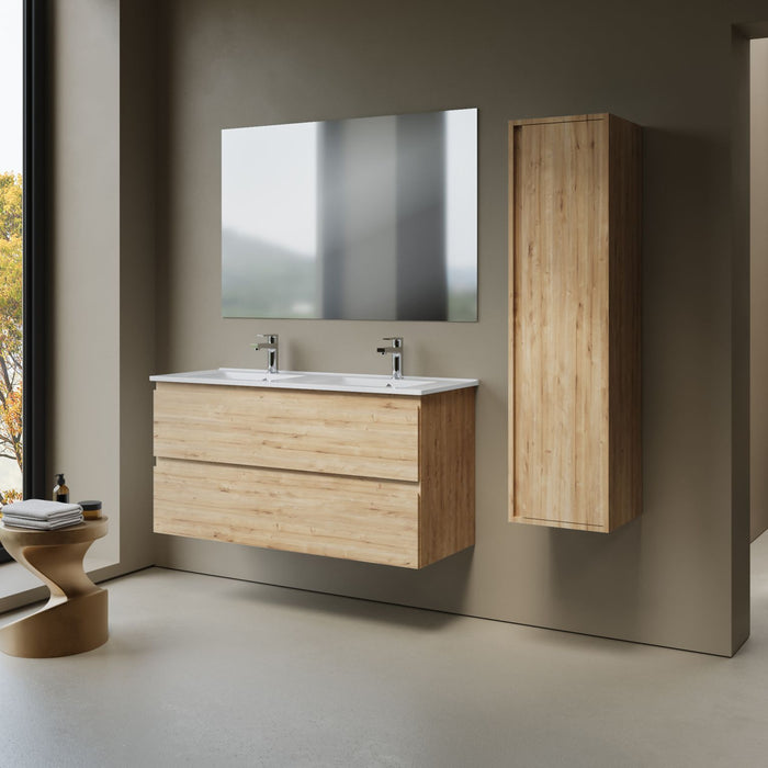 ALONI SALLY XL WASTAFELONDERKAST - 2 LADES - SOFTCLOSE - GREEPLOOS - 118X60X45,3 CM - SAFIR