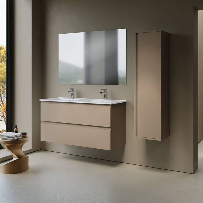 ALONI SALLY XL WASTAFELONDERKAST - 2 LADES - SOFTCLOSE - GREEPLOOS - 118X60X45,3 CM - ZAND