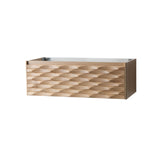 MAGNOLIA WASTAFELONDERKAST - 1 LADE - GREEPLOOS - SOFT CLOSE – 119X40X52 CM - LICHT EIKEN
