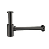 UNIFORMA SIFON VOOR WASTAFEL EN FONTEIN - GUNMETAL (PVD)
