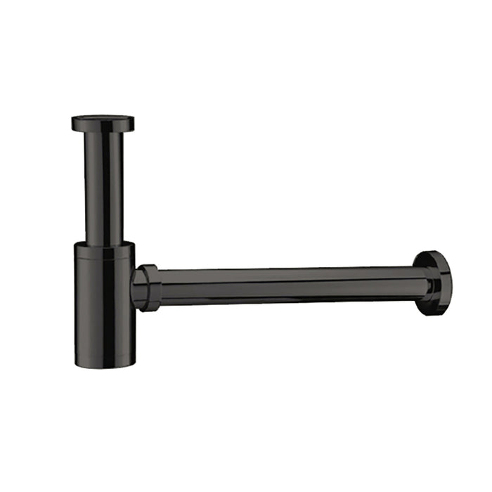 UNIFORMA SIFON VOOR WASTAFEL EN FONTEIN - GUNMETAL (PVD)