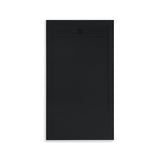 ALONI ELITE DOUCHEBAK - COMPOSIET - 180X90X3CM - MAT ZWART
