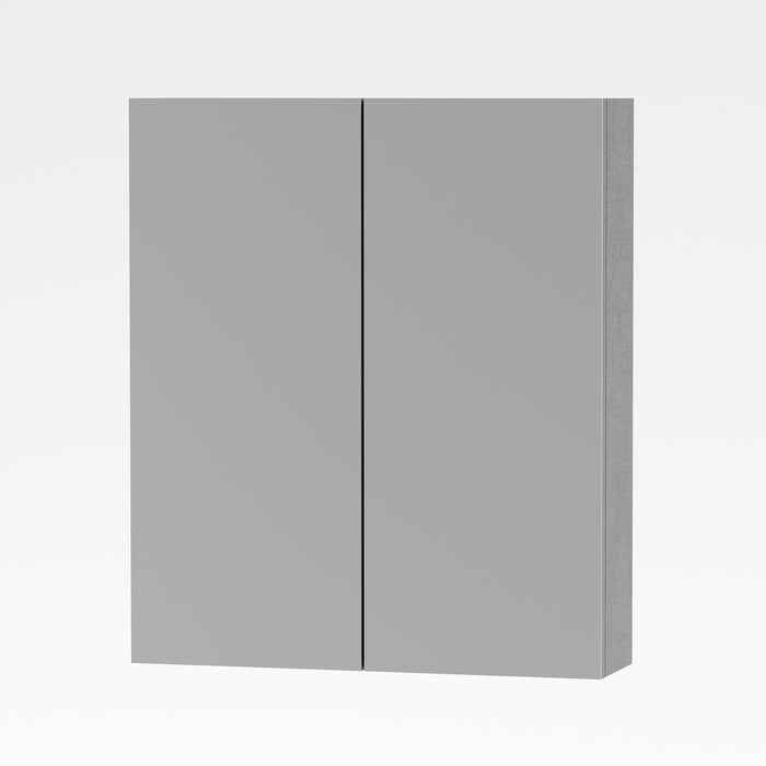 ALONI SALLY SPIEGELKAST, 2 DEUREN (60X70CM) - KLEUR ALUMINIUM