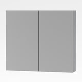 ALONI SALLY SPIEGELKAST, 2 DEUREN (80X70CM) - KLEUR ALUMINIUM