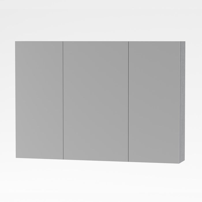 ALONI SALLY SPIEGELKAST, 2 DEUREN (100X70CM) - KLEUR ALUMINIUM
